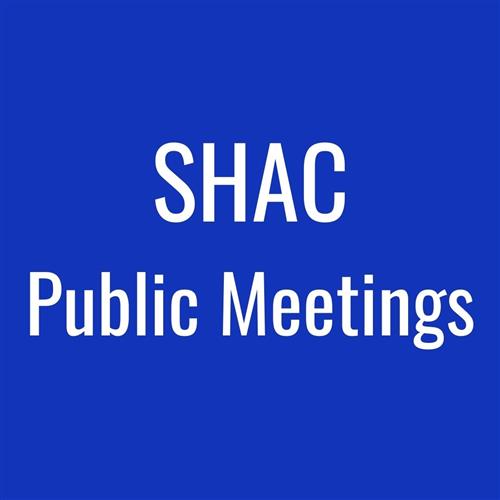 SHAC Meetings